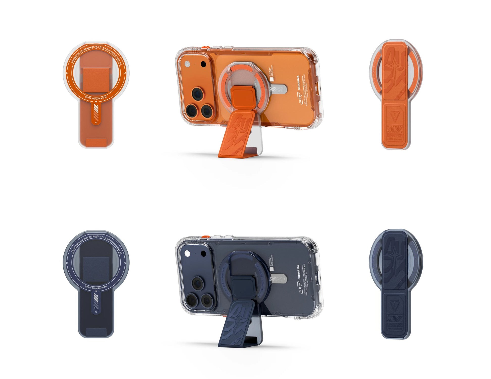 Skinarma PHAZE ARCH XE magnetic grip stand foldable black