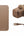 Brown power bank and charger set with 'momox' branding on a white background