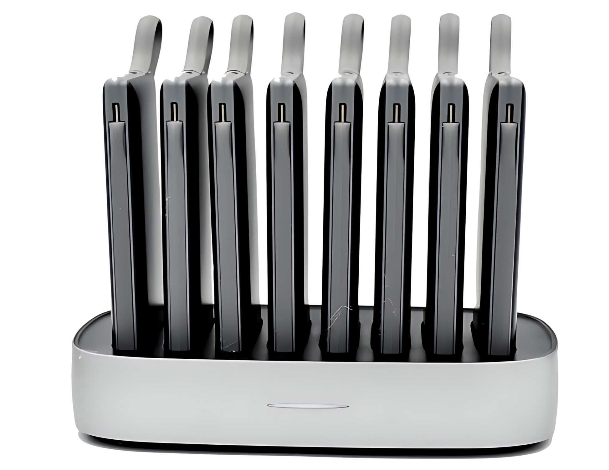 WST Multiple Power Bank Docking Station 10000MAH x 8 MagSafe Wireless Charging 15w - Black - THABTHABA STORE
