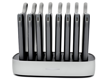 WST Multiple Power Bank Docking Station 10000MAH x 8 MagSafe Wireless Charging 15w - Black - THABTHABA STORE