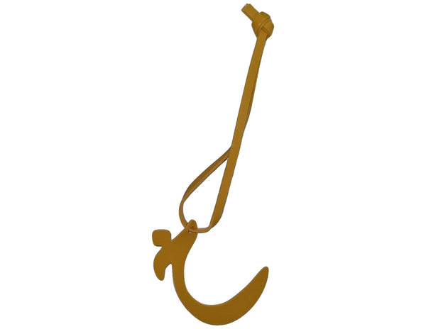 Arabic Letter Leather Car Hanging Pendant