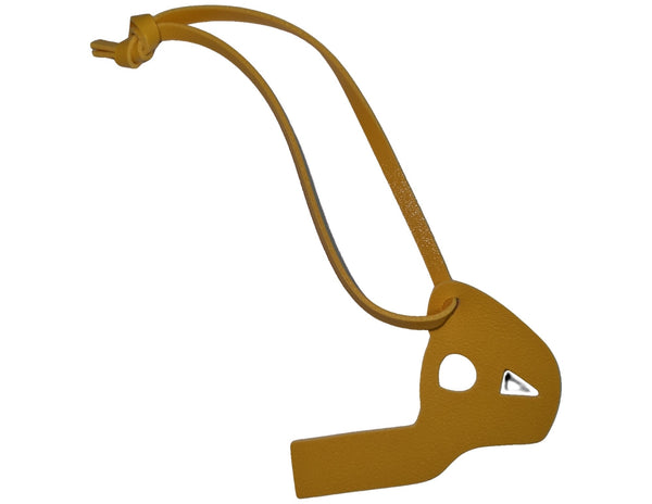 Arabic Letter Leather Car Hanging Pendant