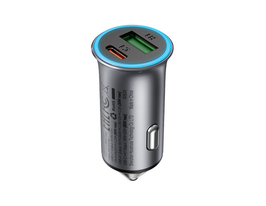 ACEFAST B16 95W car charger with USB-C and USB-A fast charging ports Qatar