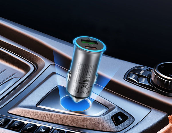 ACEFAST B16 95W car charger with USB-C and USB-A fast charging ports Qatar