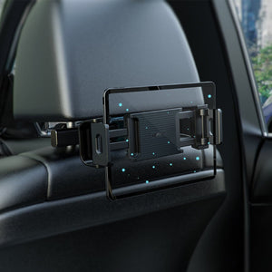 Acefast D8 headrest car mount holder with adjustable clamp for phones and tablets, Qatar