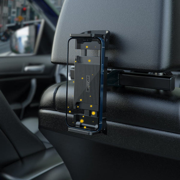 Acefast D8 headrest car mount holder with adjustable clamp for phones and tablets, Qatar