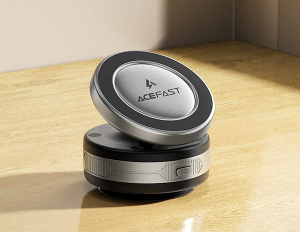 ACEFAST E29 magnetic wireless charging holder with 15W charging and electric suction mount Qatar
