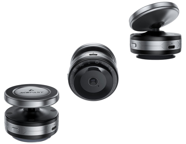 ACEFAST E29 magnetic wireless charging holder with 15W charging and electric suction mount Qatar