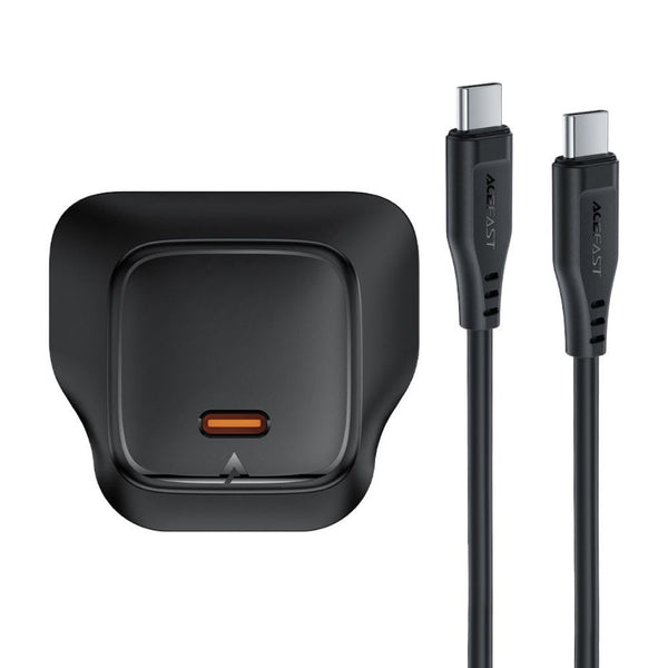 Acefast P5 A133 45W GaN USB-C fast charger with UK plug and USB-C cable Qatar