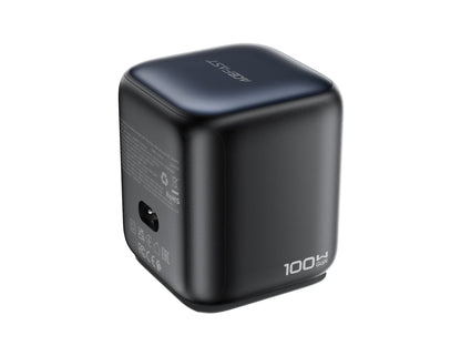 ACEFAST Z10 PD100W GaN desktop power station with retractable USB-C cable and smart display Qatar