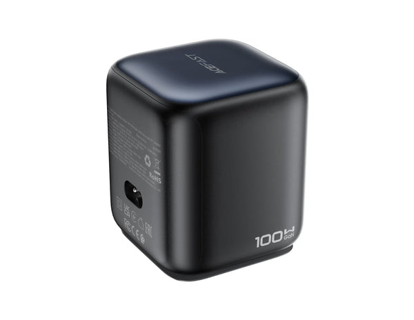 ACEFAST Z10 PD100W GaN desktop power station with retractable USB-C cable and smart display Qatar