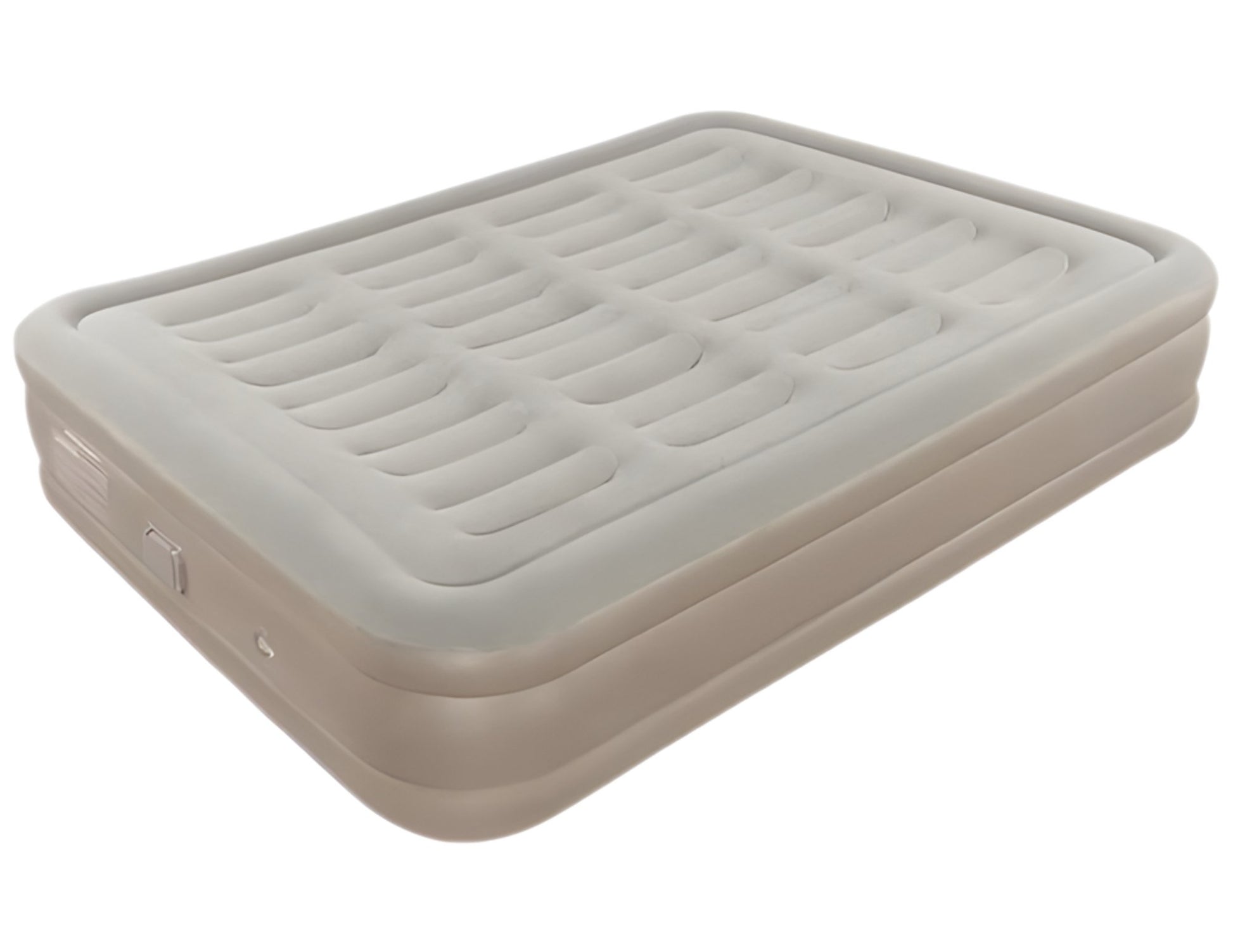 Air Bed B17 double size beige coffee camping mattress with built-in automatic pump waterproof multi-chamber ergonomic Qatar