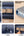 Air Bed B18 Blue+Grey single camping mattress waterproof PVC multi-chamber outdoor sleep Qatar