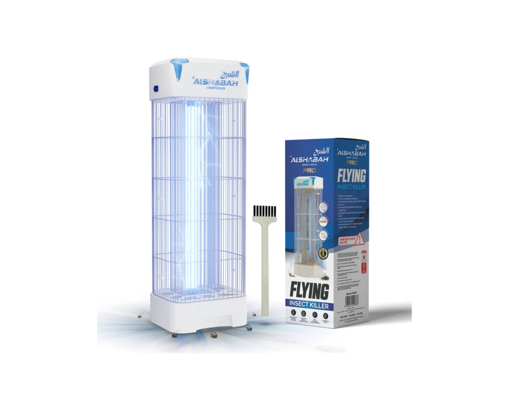 AL-Shabah Pro Insect Killer Model 6700 white 3800V with UV light Qatar