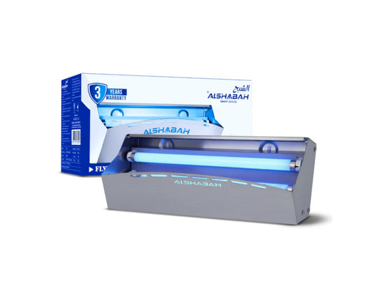 ALSHABAH Steel Model 7000 flying insects killer stainless steel indoor glue board trap.