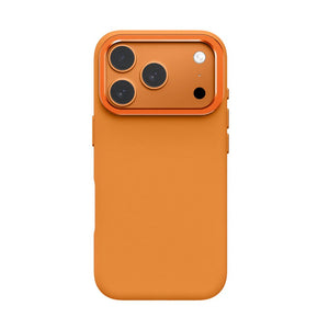 Amazingthing GLAMOUR AllSkin Vegan Leather MagSafe Case with Metal Lens Kickstand for iPhone 17 Pro Orange Qatar