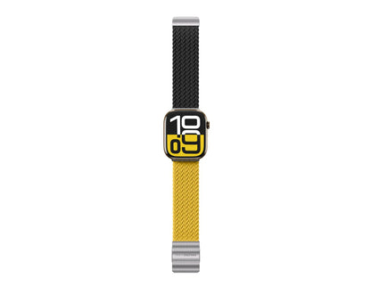 AmazingThing Glamour Blend MagniFit Nylon Watch Band for Apple Watch 49/46/45mm, tool-free adjustable, braided durable, at Thabthaba Store Qatar