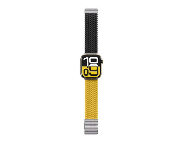 AmazingThing Glamour Blend MagniFit Nylon Watch Band for Apple Watch 49/46/45mm, tool-free adjustable, braided durable, at Thabthaba Store Qatar