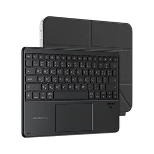 AmazingThing Minimal KeyLite keyboard case with Arabic keyboard for iPad Air 13-inch Black Qatar