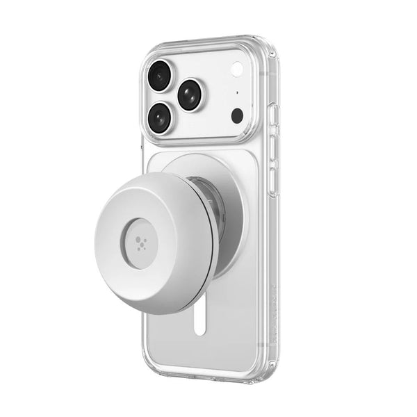 Amazingthing MINIMAL Earbud Holder Set Clear Case for iPhone 18 Pro Max with 7.7ft drop protection and USB-C earbuds Qatar