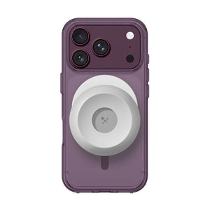 Amazingthing MINIMAL Earbud Holder Set Purple Case for iPhone 18 Pro Max with 7.7ft drop protection and USB-C earbuds Qatar