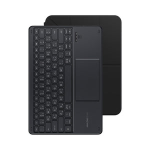 AmazingThing Minimal KeyLite English Arabic keyboard case with touchpad for iPad A16 11-inch Black Qatar