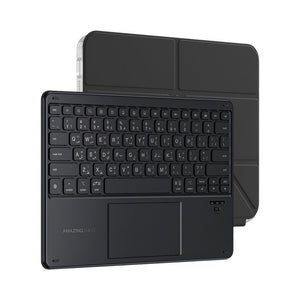 AmazingThing Minimal KeyLite English Arabic keyboard case with touchpad for iPad A16 11-inch Black Qatar