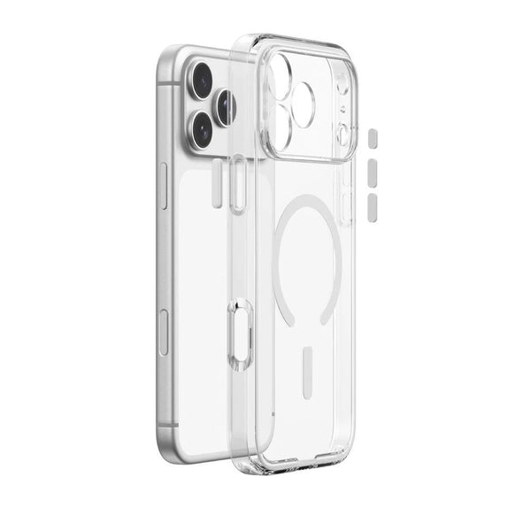 Amazingthing MINIMAL LensGuard clear case with full camera coverage and slim PC design for iPhone 18 Pro in Qatar