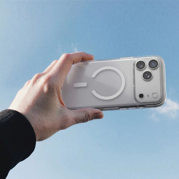 Amazingthing MINIMAL LensGuard clear case with full camera coverage and slim PC design for iPhone 18 Pro in Qatar