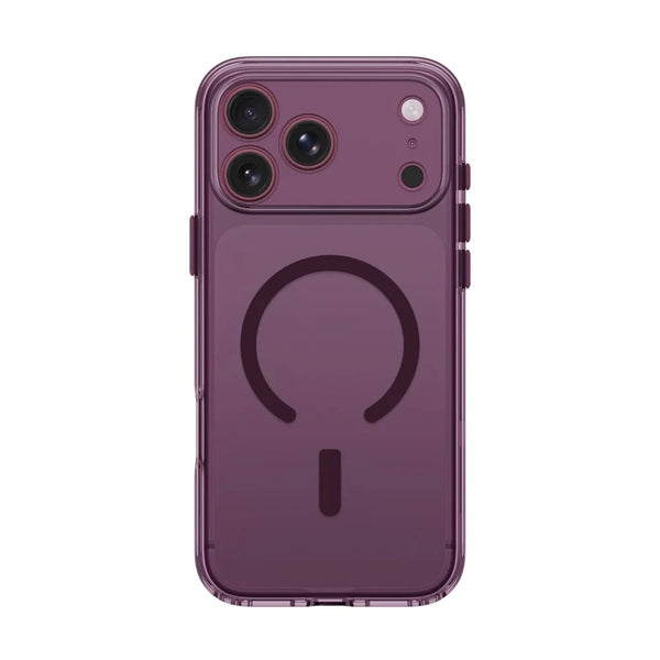 Amazingthing MINIMAL LensGuard purple case with full camera coverage and slim PC design for iPhone 18 Pro Max in Qatar