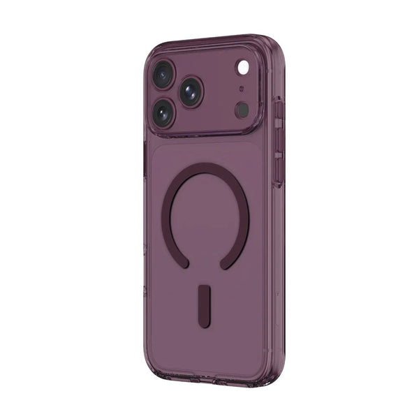 Amazingthing MINIMAL LensGuard purple case with full camera coverage and slim PC design for iPhone 18 Pro in Qatar