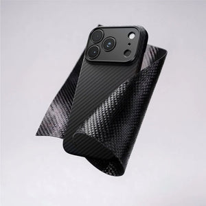 Amazingthing TITAN Max Black 660μm Aramid Fiber MagSafe Case with aluminum camera protection for iPhone 18 Pro Max Qatar
