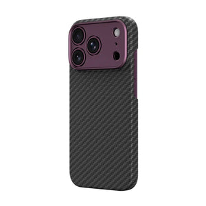 Amazingthing TITAN Max Purple 660μm Aramid Fiber MagSafe Case with aluminum camera protection for iPhone 18 Pro Max Qatar