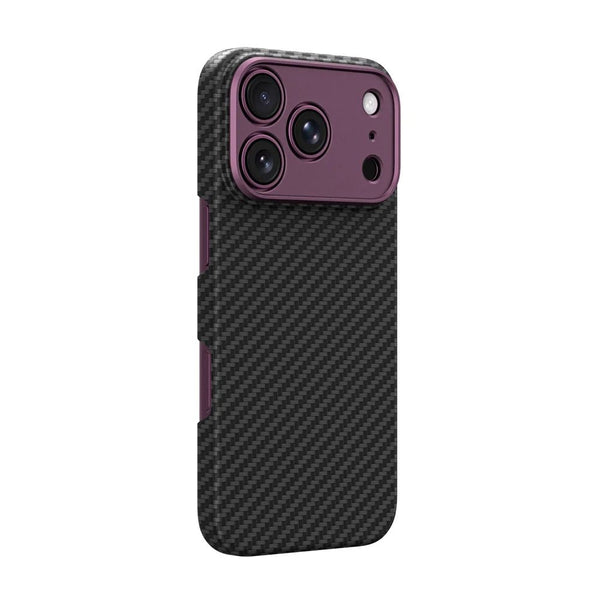 Amazingthing TITAN Max Purple 660μm Aramid Fiber MagSafe Case with aluminum camera protection for iPhone 18 Pro Max Qatar