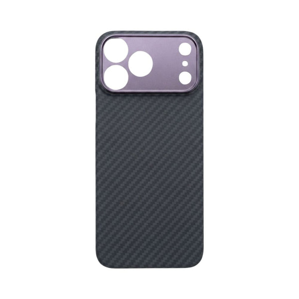 Amazingthing Titan Max Lens Case for iPhone 18 Pro Max Purple with 1500D aramid fiber and aluminum camera protection Qatar