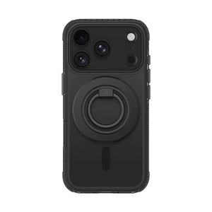 Amazingthing TITAN PRO Grip Ring Set Case with 12ft drop protection and 360° ring stand for iPhone 18 Pro Max Black in Qatar