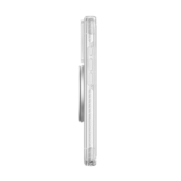 Amazingthing TITAN PRO Grip Ring Set Case with 12ft drop protection and 360° ring stand for iPhone 18 Pro Clear in Qatar