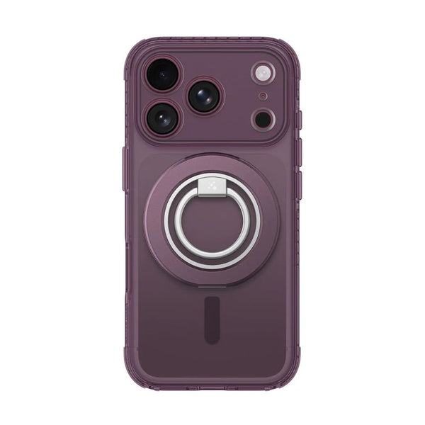 Amazingthing TITAN PRO Grip Ring Set Case with 12ft drop protection and 360° ring stand for iPhone 18 Pro Max Purple in Qatar