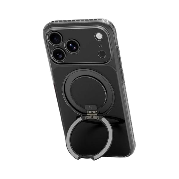 Amazingthing TITAN PRO MagSpin black case with 12ft drop protection and 360° ring stand for iPhone 18 Pro in Qatar