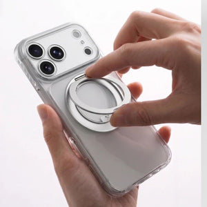 Amazingthing TITAN PRO MagSpin clear case with 12ft drop protection and 360° ring stand for iPhone 18 Pro in Qatar