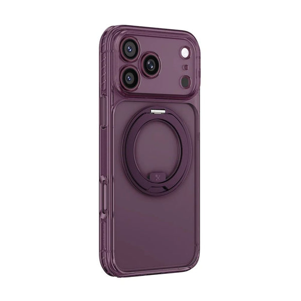 Amazingthing TITAN PRO MagSpin purple case with 12ft drop protection and 360° ring stand for iPhone 18 Pro in Qatar
