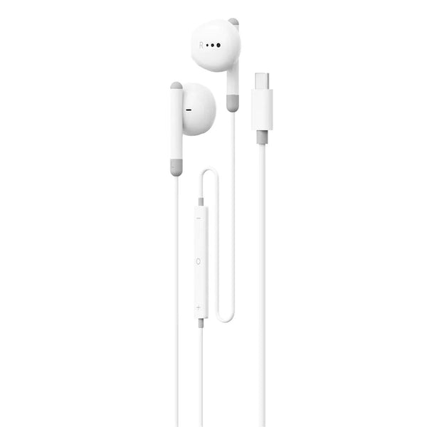 Amazingthing Type-C wired in-ear headphones white with 14mm drivers and 1.2m cable Qatar