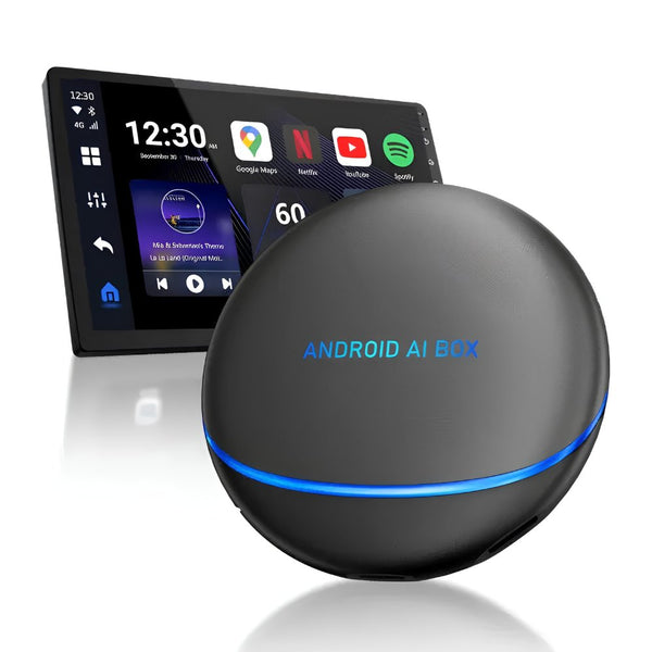 Android 12 AI Box Wireless Apple CarPlay and Android Auto Adapter 8GB RAM 128GB Qatar