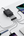 Anker 112W Charger (A2154K11) with silicone cable organizer on a tidy desk