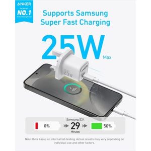 Anker 25W Compact USB-C Fast Charger with USB-C Cable B2656K21 Qatar