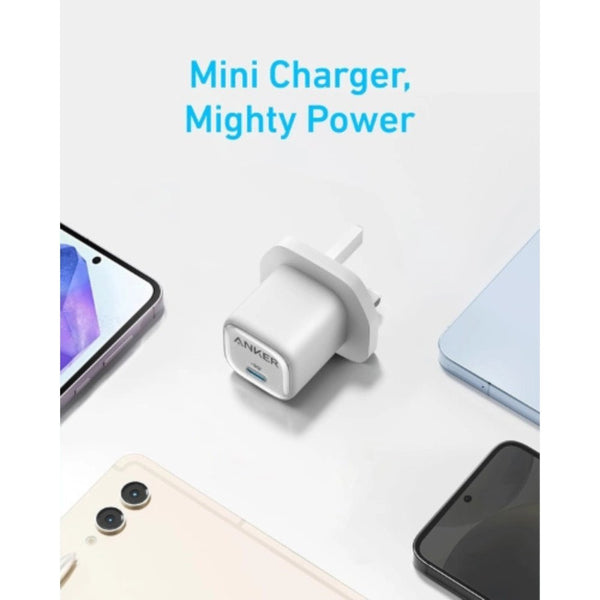 Anker 25W Compact USB-C Fast Charger with USB-C Cable B2656K21 Qatar