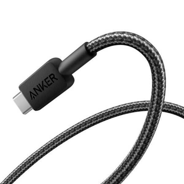 Anker 322 USB-A to USB-C Braided Cable 6ft Black A81H6H11 Qatar