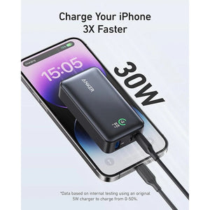 Anker 533 10000mAh power bank with 30W USB-C fast charging and LCD display A1256H12 Qatar