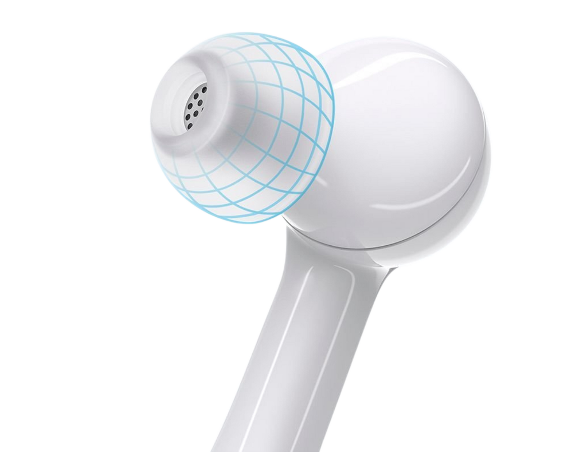 Liberty Air X earbuds demonstrating aptX sound quality during music playback.