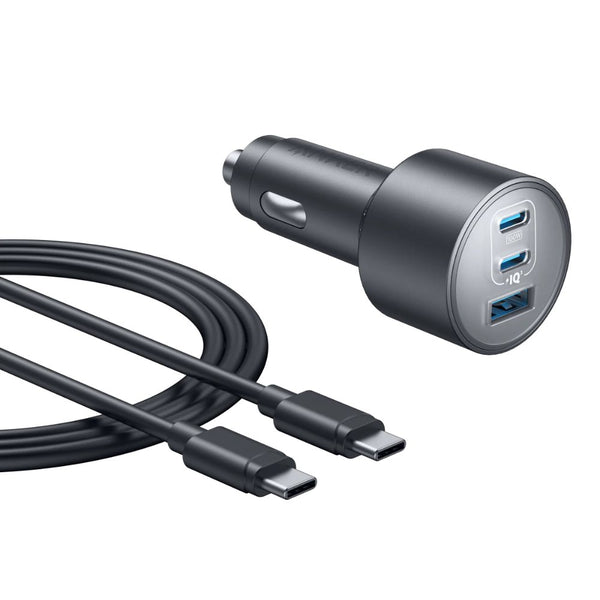 Anker Nano 167.5W 3-port car charger with dual USB-C and USB-A fast charging B2737HA1 Qatar